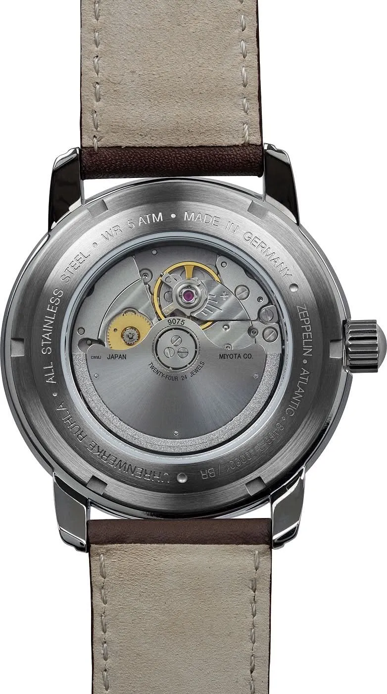 Zeppelin Atlantic 8468-3 Herrenuhr • Made in Germany • Automatik mit Gangreserve