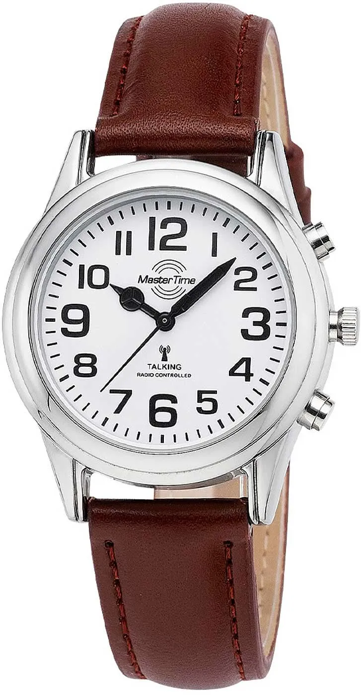 Master Time Funk MTLA-10807-12L Damenuhr • Sprechende Funktion • Präzision