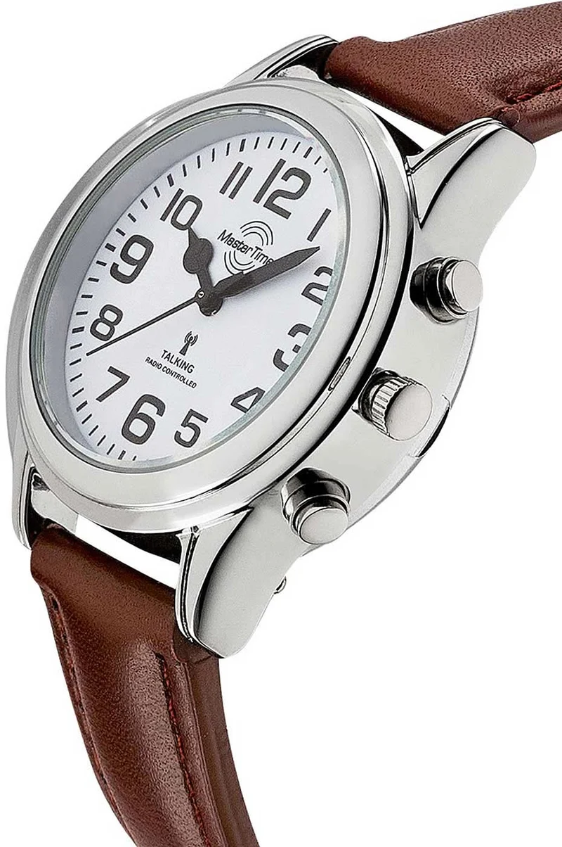 Master Time Funk MTLA-10807-12L Damenuhr • Sprechende Funktion • Präzision
