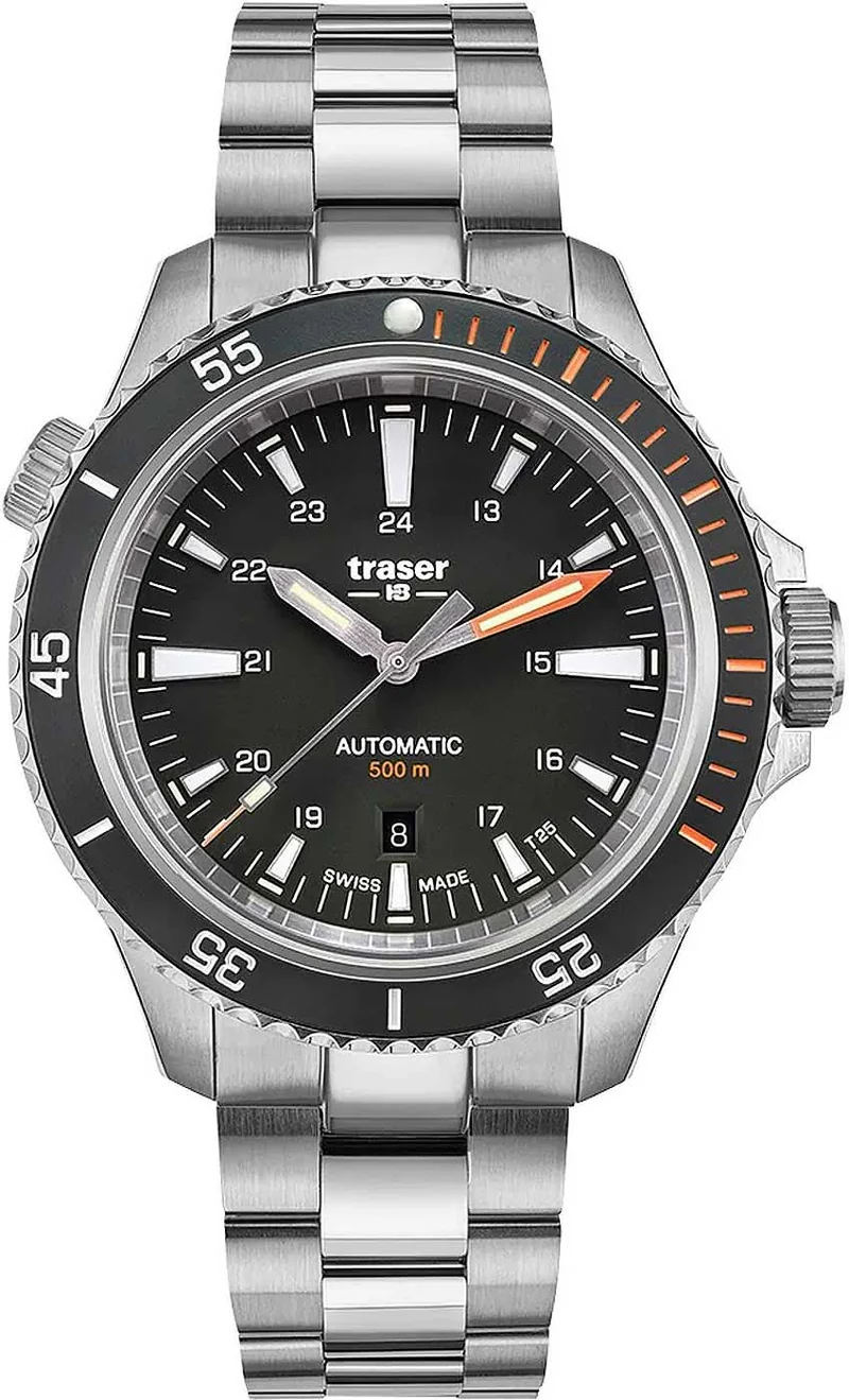Traser P67 Diver Automatic 110324 Herrenuhr • Trigalight H3-Tritium • Swiss Made