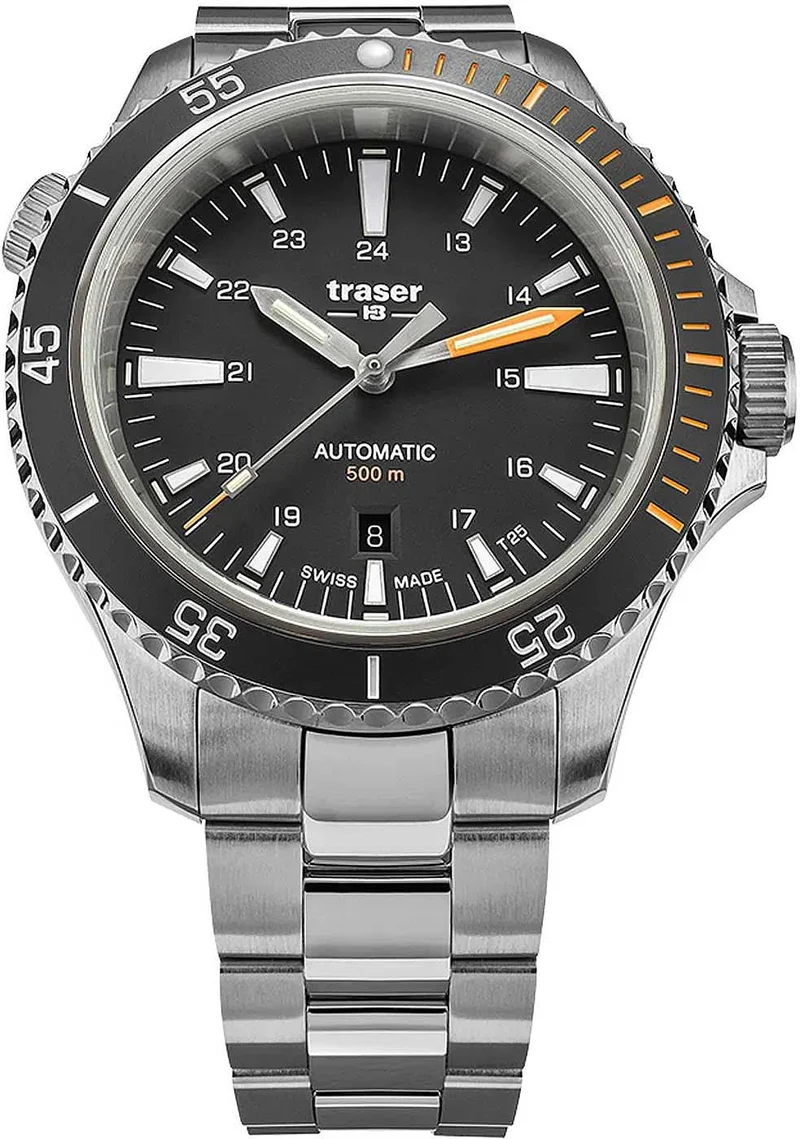 Traser P67 Diver Automatic 110324 Herrenuhr • Trigalight H3-Tritium • Swiss Made
