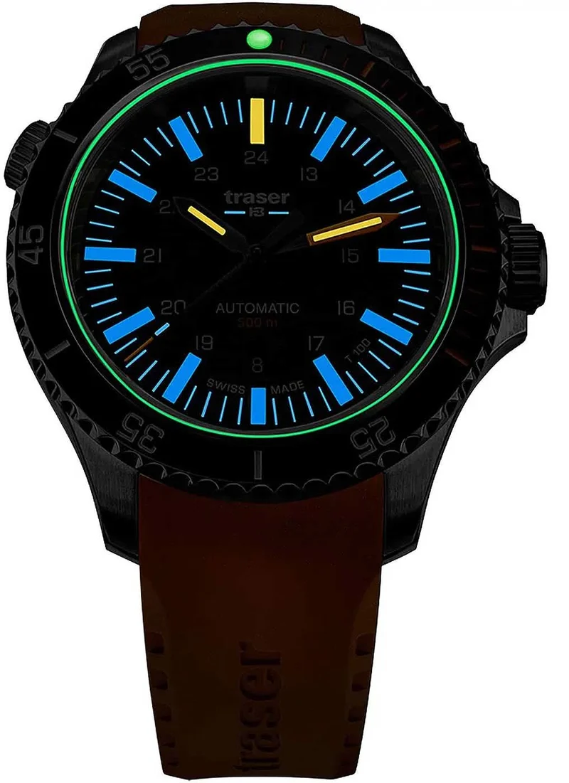 Traser P67 Diver Automatic 110331 Herrenuhr • Trigalight Leuchttechnologie • Swiss Made