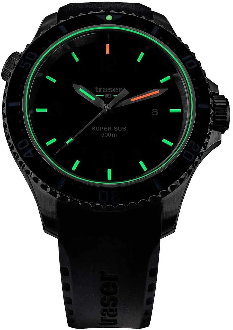 Traser P67 SuperSub 109377 Herrenuhr • Trigalight • Swiss Made