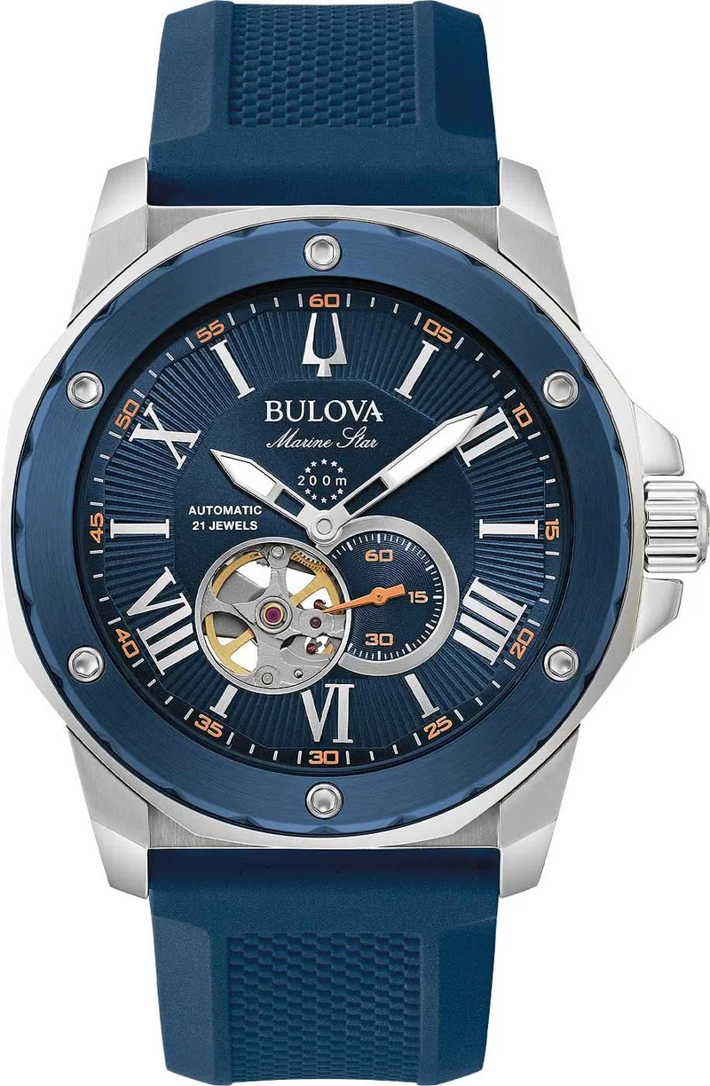 Bulova Marine Star 98A303 Herrenuhr • Automatik • 200m