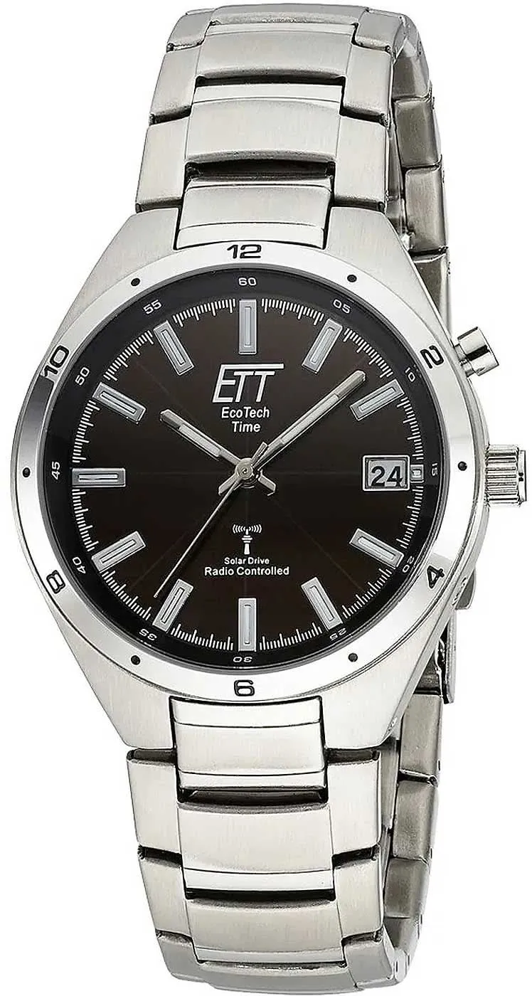 Eco Tech Time Altai EGS-11441-21M Herrenuhr • Solar-Funk • Nie wieder Batteriewechsel