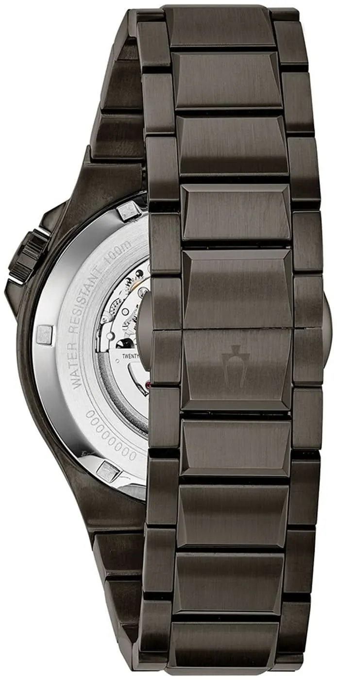 Bulova Maquina 98A179 Herrenuhr • Automatikwerk • Skelettiertes Zifferblatt