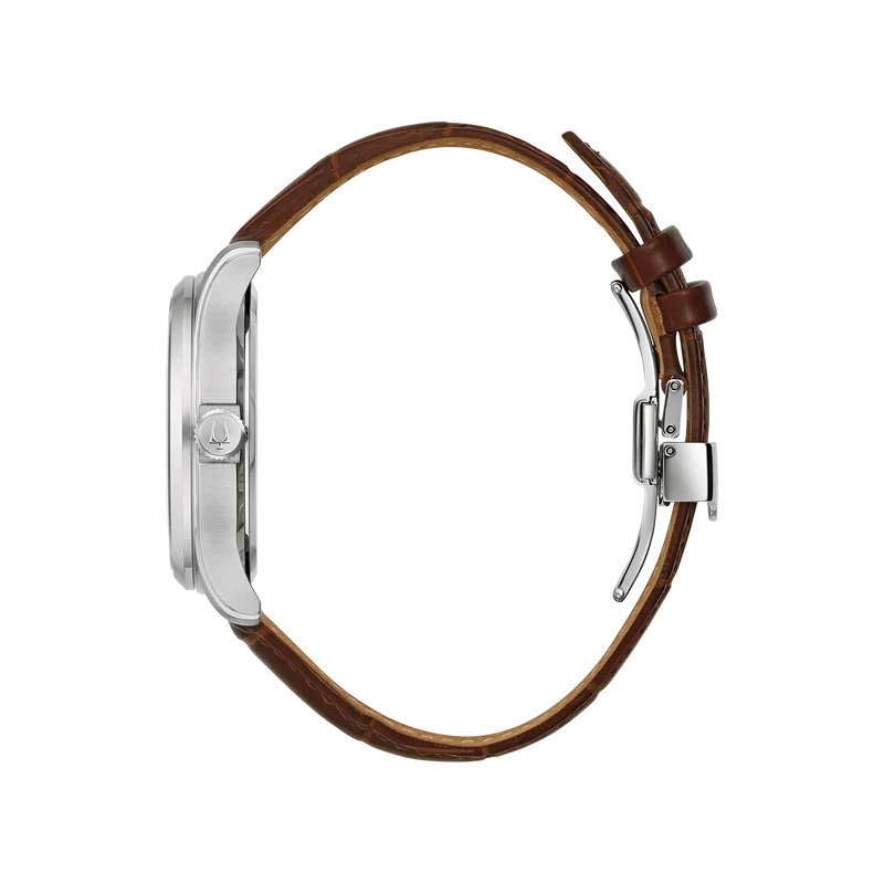Bulova Wilton 96B389 Herrenuhr • Quarzwerk • Lederarmband