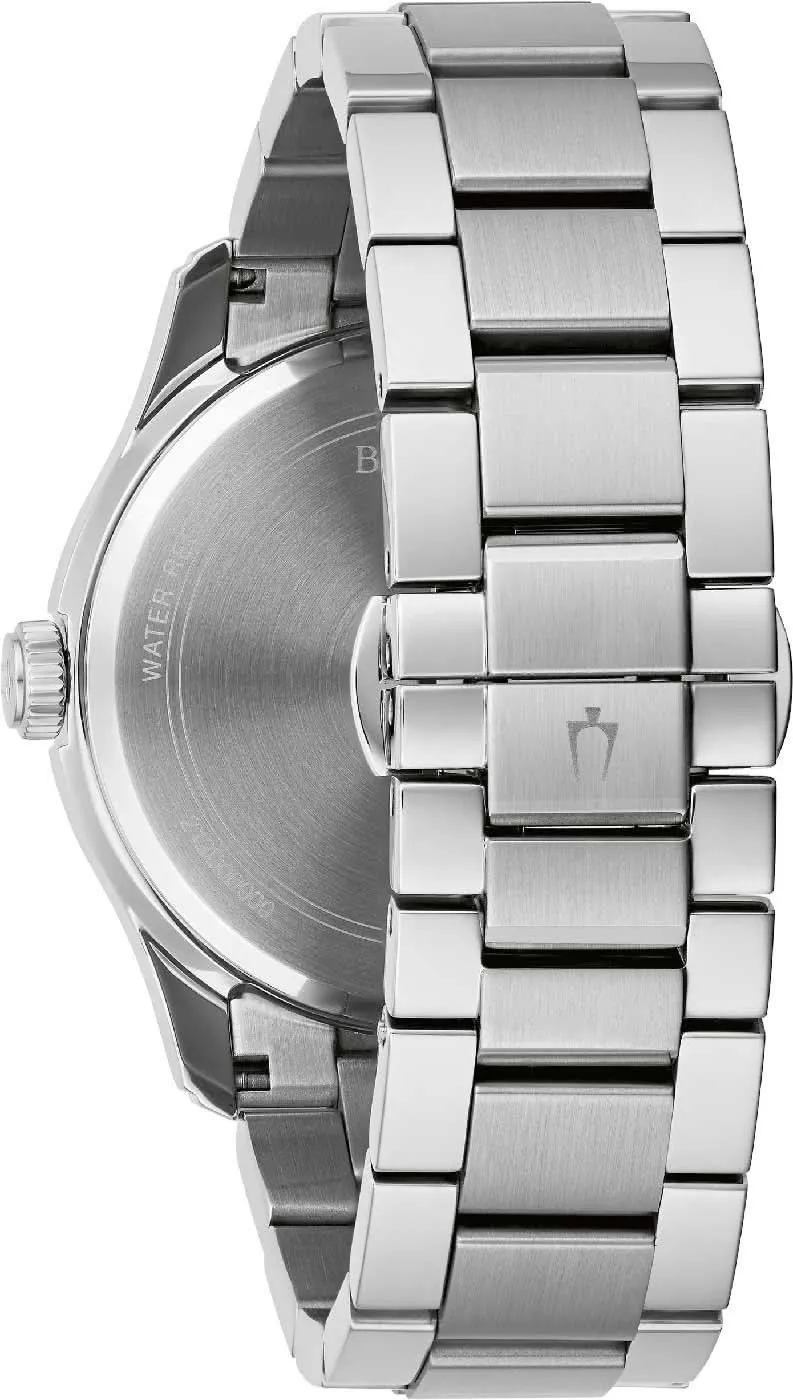 Bulova Classic Wilton 96B391 Herrenuhr • Clous de Paris • Edelstahl