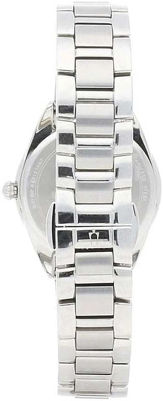 Bulova Classic 96R243 Damenuhr • 8 Diamanten • Perlmutt-Zifferblatt