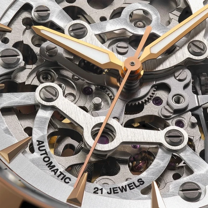 Bulova Surveyor 97A175 Herrenuhr • Skelettiertes Zifferblatt • Automatikwerk