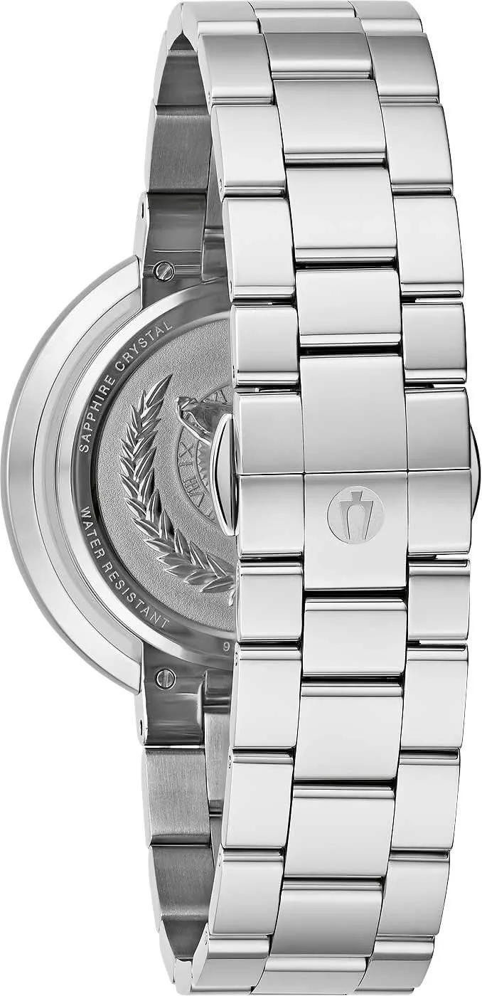 Bulova Rubaiyat 96L306 Damenuhr • Cabochon-Krone • Saphirglas