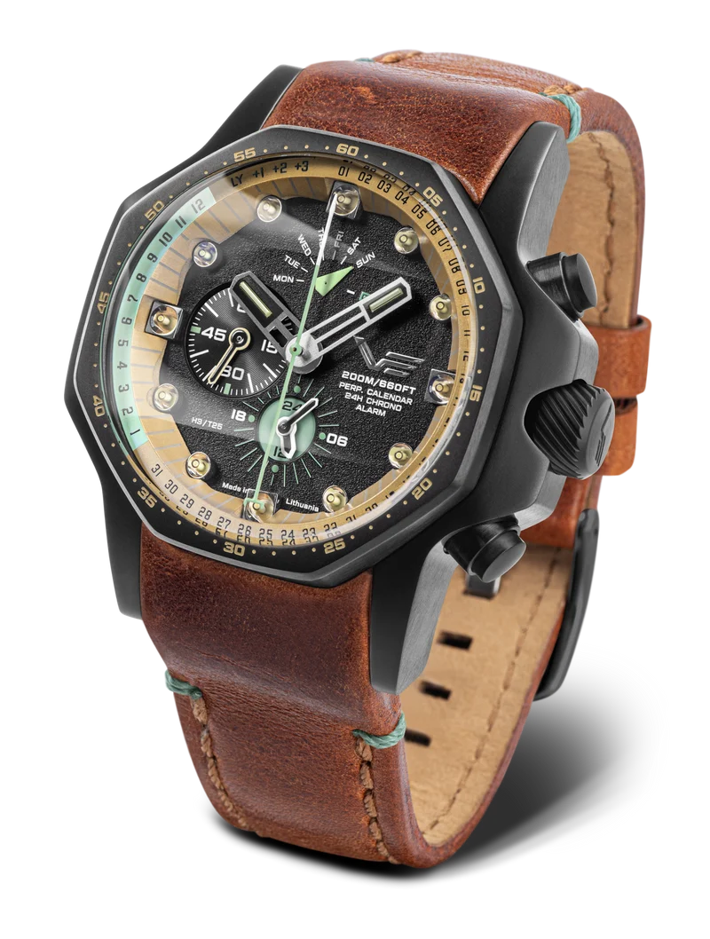 Vostok Europe Atomic Age YM86-640C697 Herren • Tritium • Alarm
