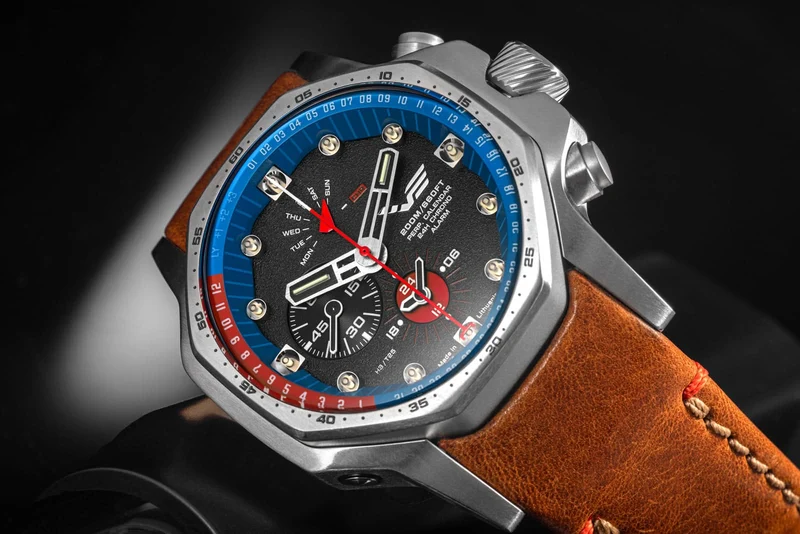 Vostok Europe Atomic Age YM86-640A696 Herrenuhr • Tritium-Beleuchtung • Ewiger Kalender