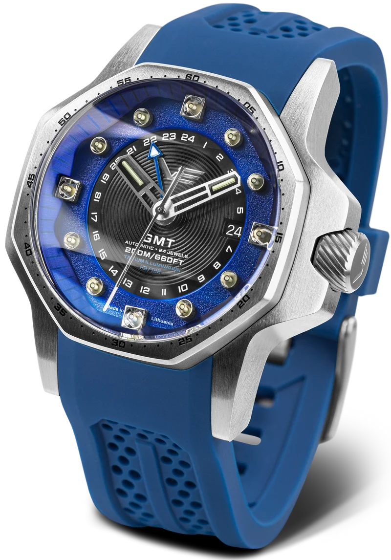 Vostok Europe Atomic Age NH34-640A701 Herren • GMT • GTLS