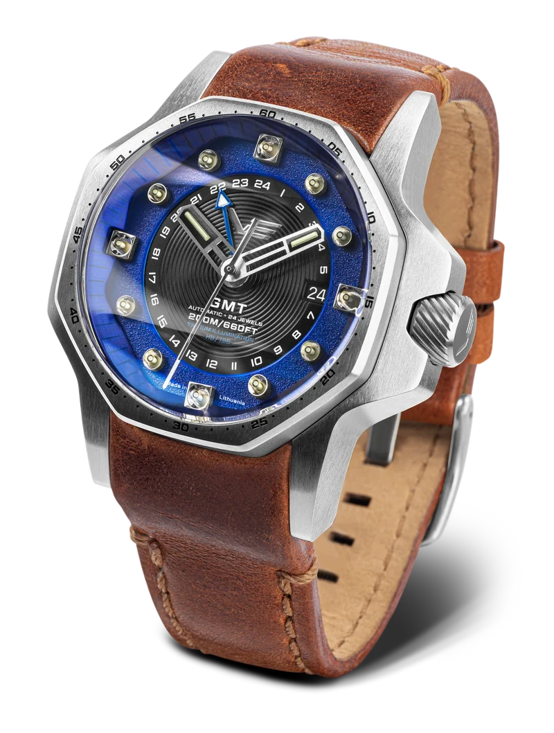 Vostok Europe Atomic Age NH34-640A701 Herren • GMT • GTLS