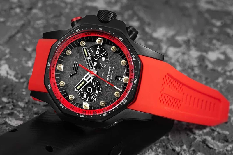 Vostok Europe SSN 571 VK64-640C699 Herrenuhr • Tritium-Beleuchtung • 30 ATM