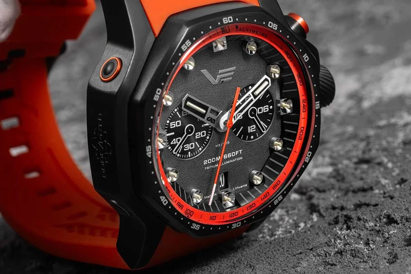 Vostok Europe SSN 571 VK64-640C699 Herrenuhr • Tritium-Beleuchtung • 30 ATM