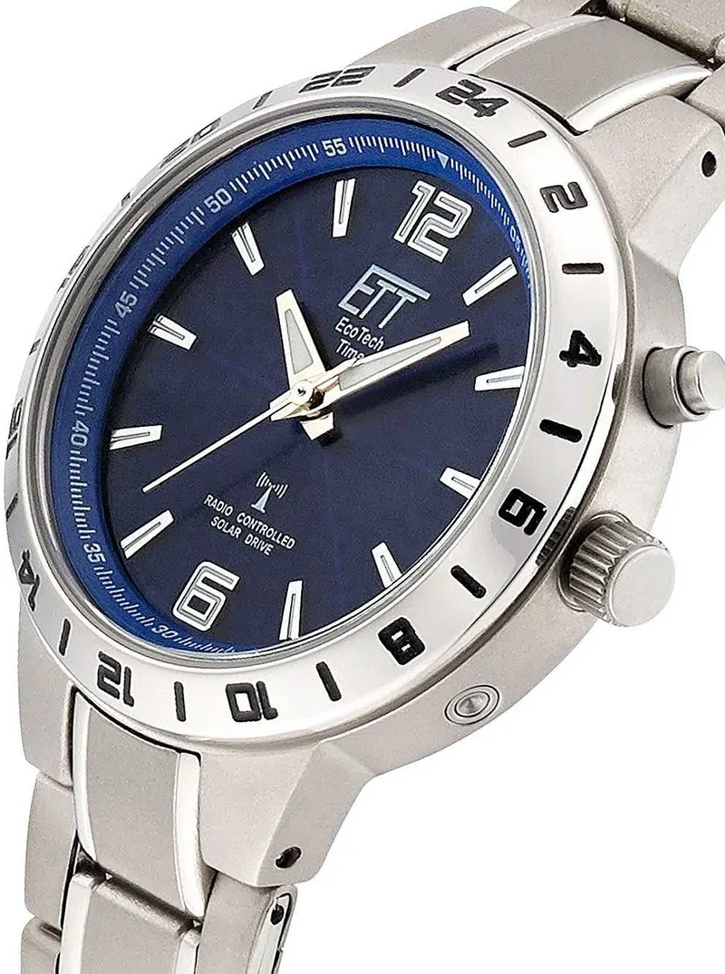 Eco Tech Time Solar Drive Funk ELT-11447-31M Damenuhr • Titan • Solar