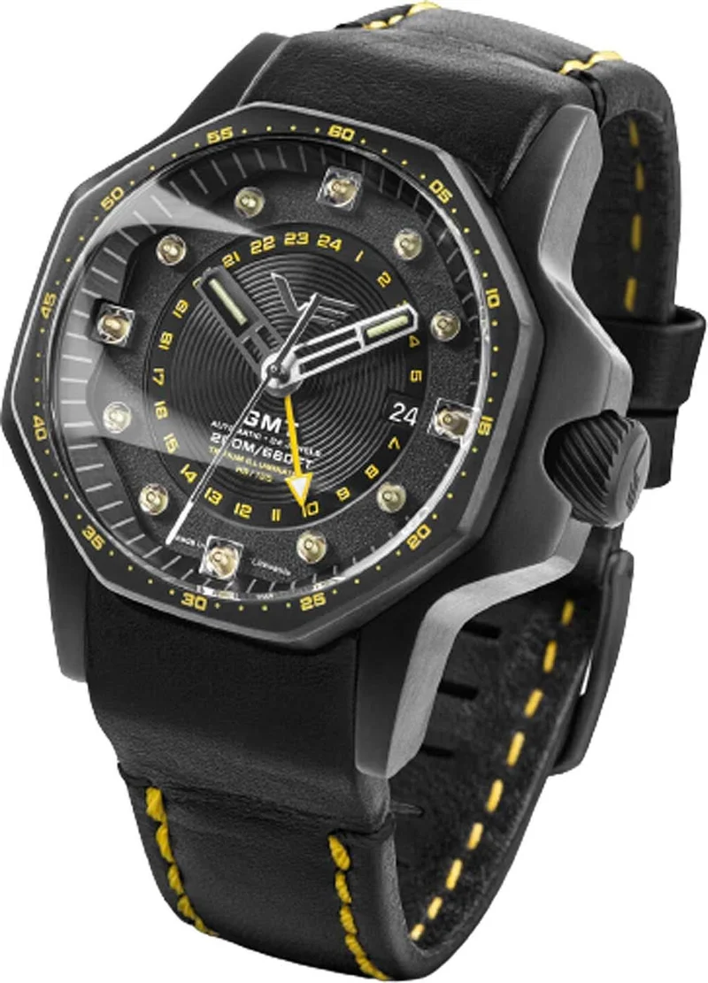 Vostok Europe Atomic Age NH34-640C703 Herrenuhr • GMT • K1