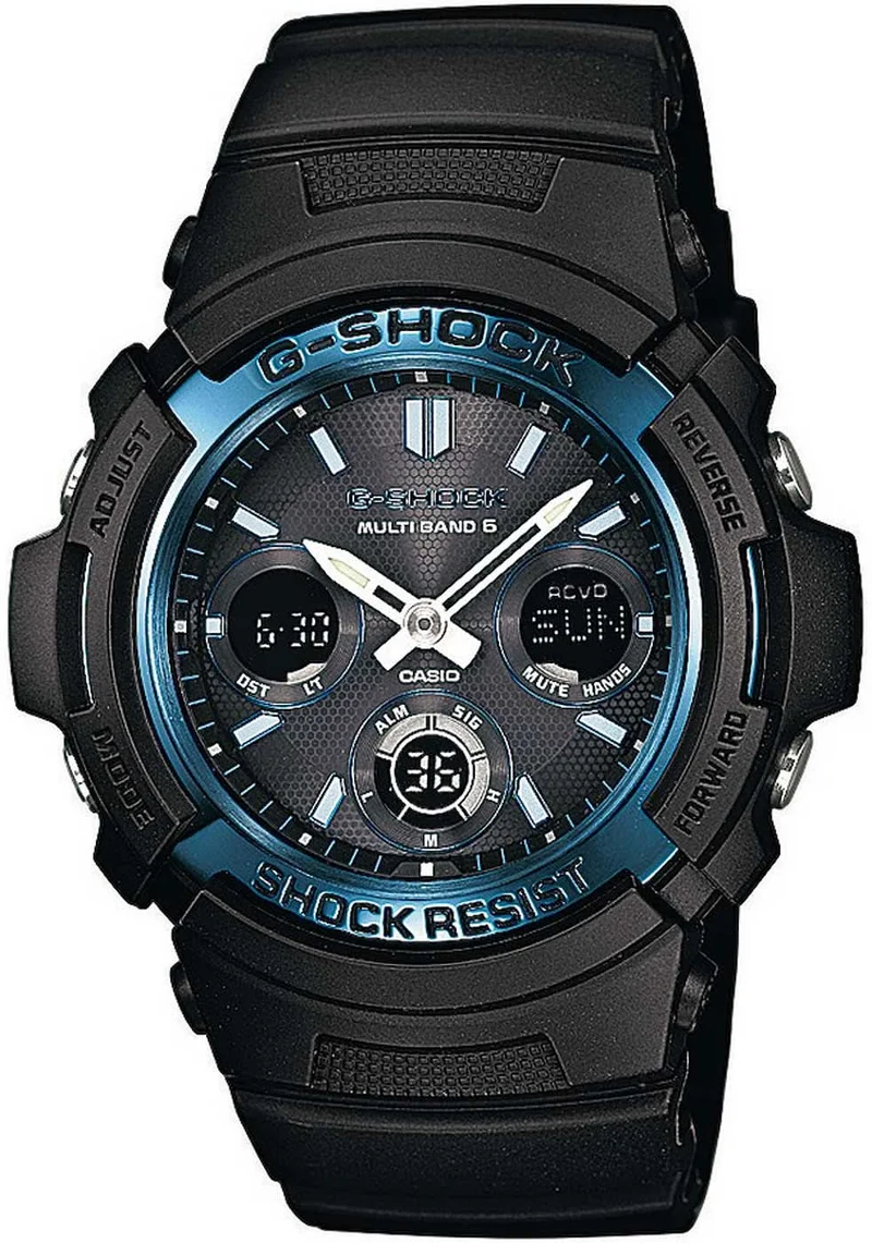 Casio G-Shock AWG-M100A-1AER Herrenuhr • Tough Solar • Funkgesteuert