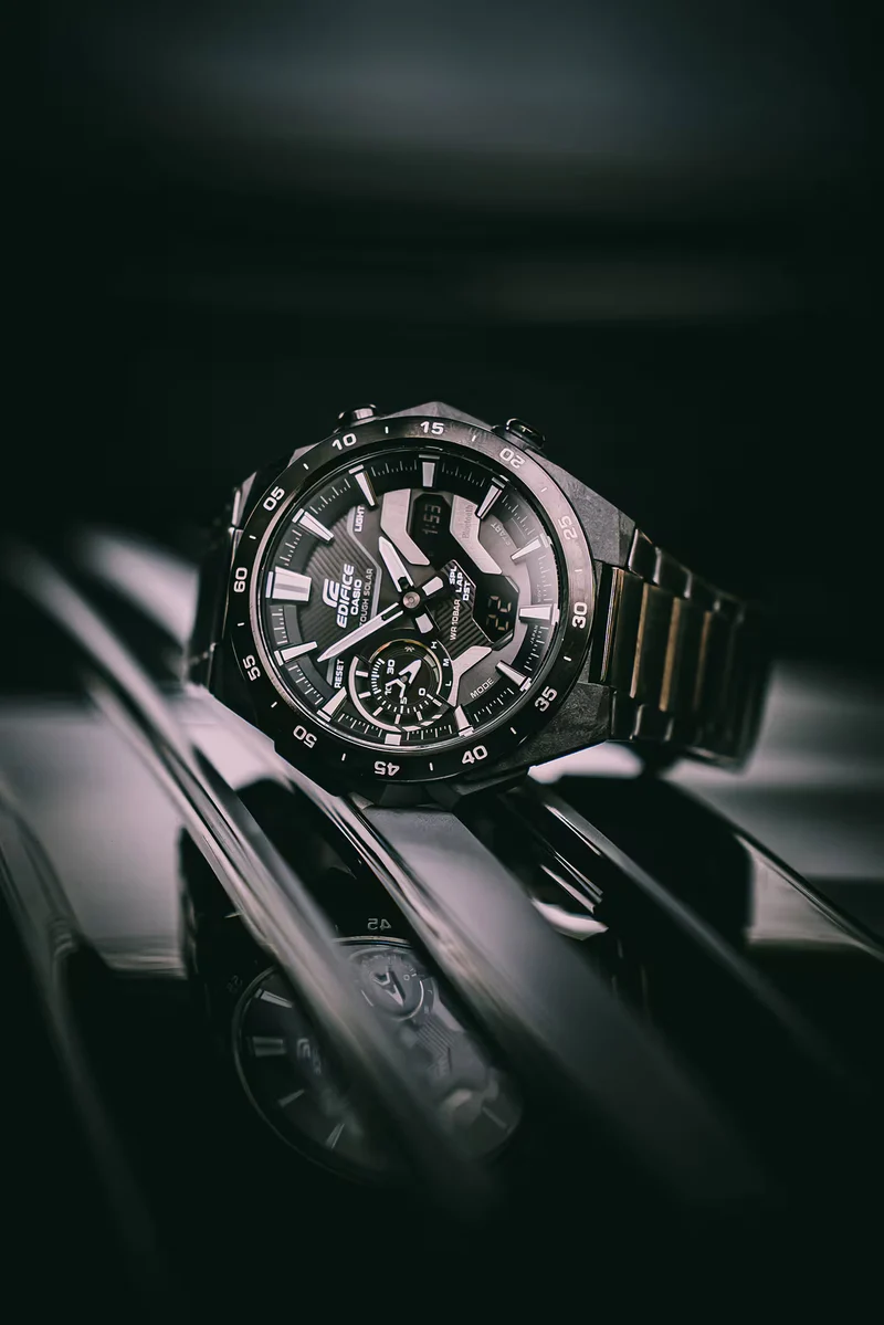 Casio ECB-2200DC-1AEF Herrenuhr • Smarte Funktionen • Tough Solar