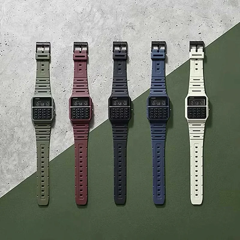 Casio Vintage CA-53WF-1BEF Uhr • Kultiges Retro-Design • 8-stelliger Taschenrechner