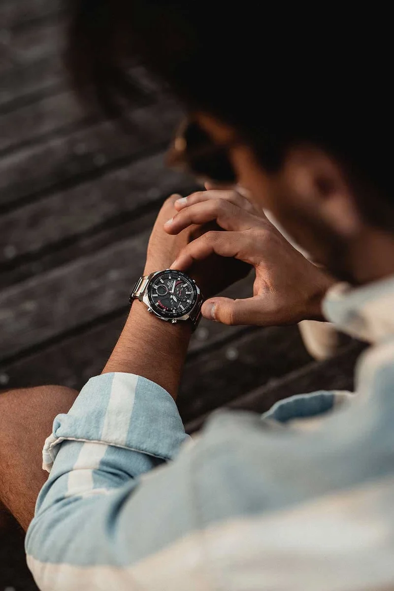 Casio Edifice ECB-900DB-1AER Herrenuhr • Smarte Funktionen • Tough Solar
