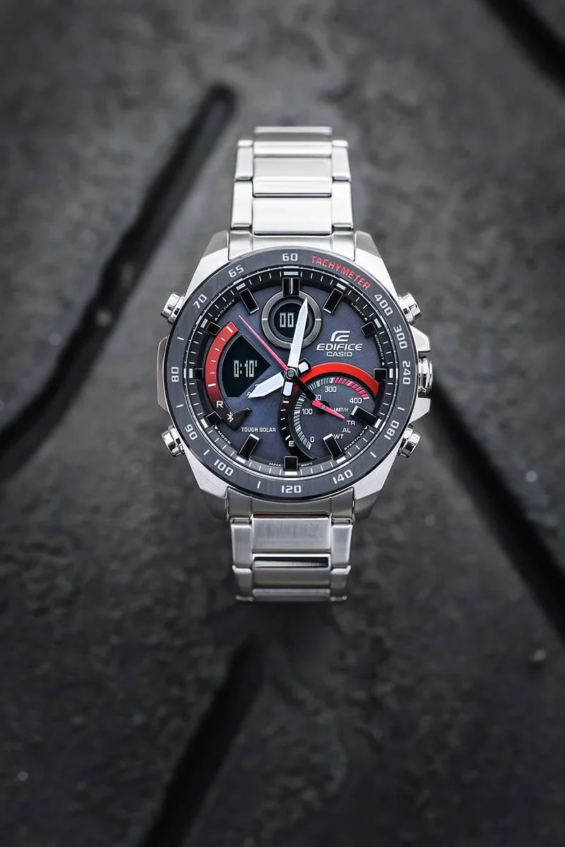 Casio Edifice ECB-900DB-1AER Herrenuhr • Smarte Funktionen • Tough Solar