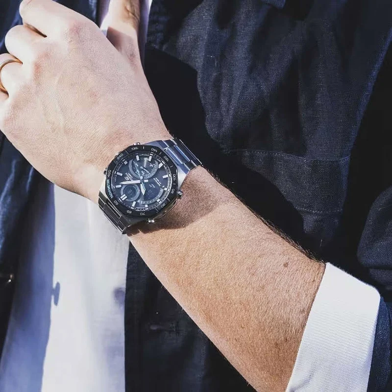 Casio Edifice ECB-950DB-1AEF Herrenuhr • Tough Solar • Smarte Funktionen