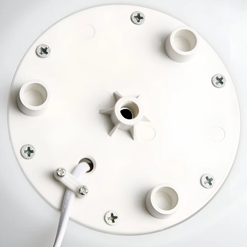 Steen Tafellamp LED 3-Kleuren PE Sfeerlamp 22cm Woonkamer Slaapkamer Scandinavisch Organisch Nachtlamp Dimbaar | Sansoti