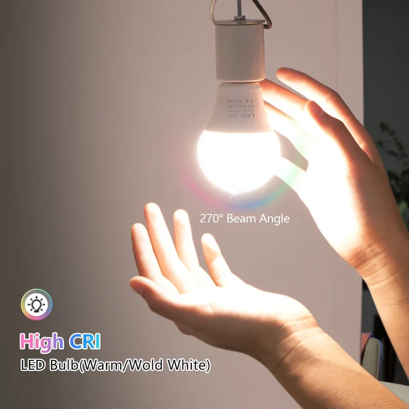 E27 Koud Wit LED Lamp | Sansoti