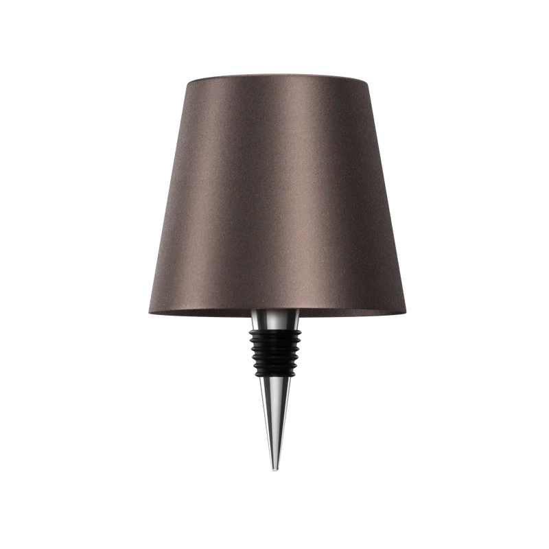 Flessenlamp Draadloos Oplaadbaar LED Zwart 3000K USB-C Tafellamp Wijnfles Bar Sfeerverlichting | Sansoti
