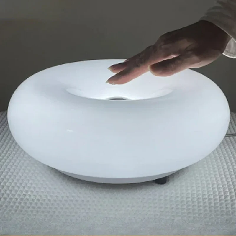LED Tafellamp Touch Dimbaar 3 Standen Warm Wit Rond Woonkamer Slaapkamer Sfeerverlichting Nachtlamp Decoratie | Sansoti