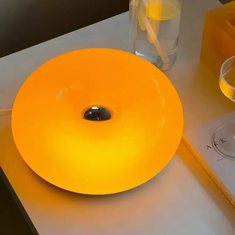 LED Tafellamp Touch Dimbaar 3 Standen Warm Wit Rond Woonkamer Slaapkamer Sfeerverlichting Nachtlamp Decoratie | Sansoti
