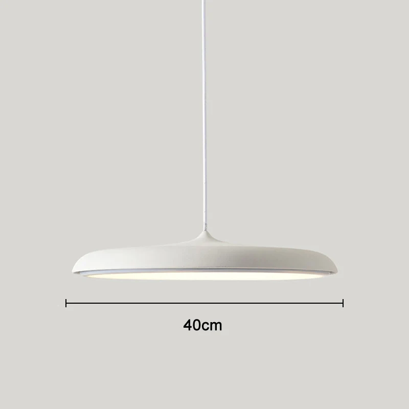 Scandinavische LED Plafondlamp Ronde Hanglamp Metaal Acryl Nordisch Design Woonkamer Eetkamer Hal Slaapkamer | Sansoti