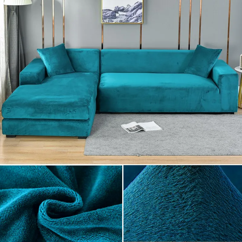 Rekbare Bankhoes Kreukvrij Wasbaar Bankovertrek voor Sofa Bescherming 1 2 3 4 Zitplaatsen Meubelhoes | Sansoti