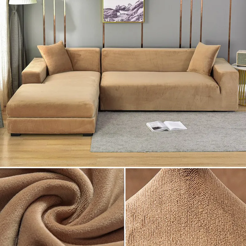 Rekbare Bankhoes Kreukvrij Wasbaar Bankovertrek voor Sofa Bescherming 1 2 3 4 Zitplaatsen Meubelhoes | Sansoti