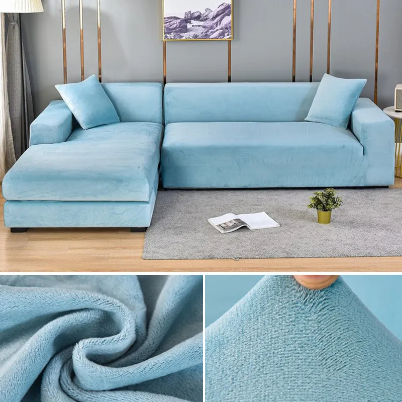 Rekbare Bankhoes Kreukvrij Wasbaar Bankovertrek voor Sofa Bescherming 1 2 3 4 Zitplaatsen Meubelhoes | Sansoti