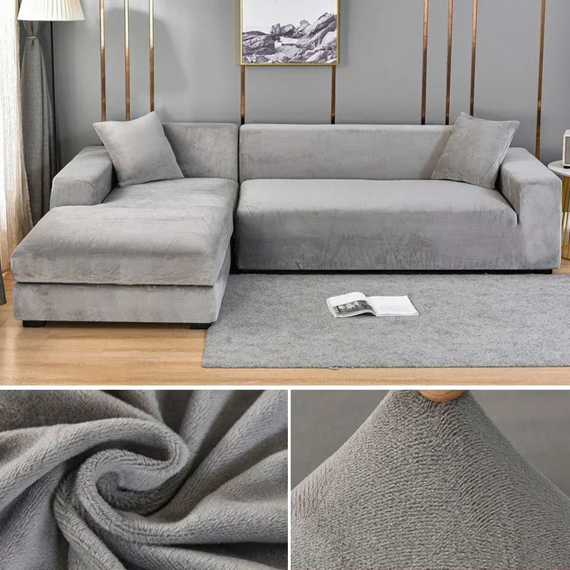 Rekbare Bankhoes Kreukvrij Wasbaar Bankovertrek voor Sofa Bescherming 1 2 3 4 Zitplaatsen Meubelhoes | Sansoti