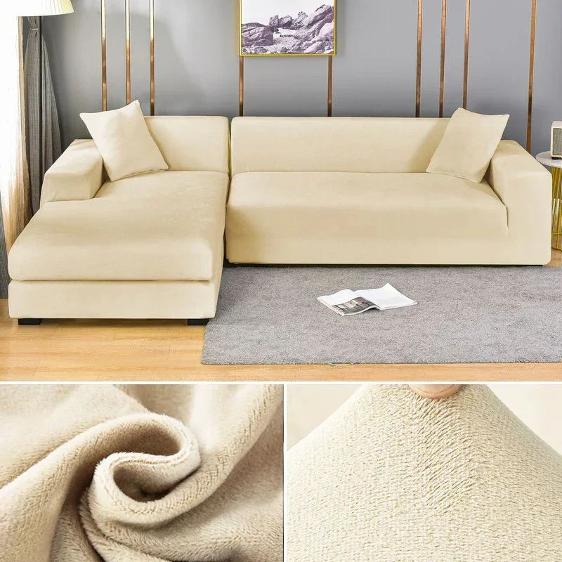 Rekbare Bankhoes Kreukvrij Wasbaar Bankovertrek voor Sofa Bescherming 1 2 3 4 Zitplaatsen Meubelhoes | Sansoti