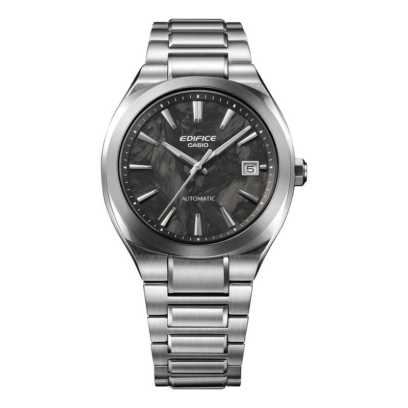 Casio Edifice EFK-200CD-1AER Herren Automatikuhr • Saphirglas • Geschmiedetes Carbon-Zifferblatt