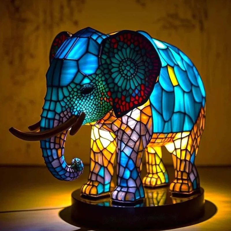 Sculptuur Tafellamp LED Dier Artistiek Design Modern Sfeerverlichting Woonkamer Slaapkamer Nachtkastje | Sansoti