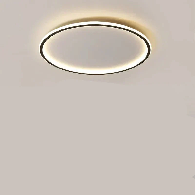 Ronde LED Plafondlamp Scandinavisch Design 20-60cm Dimbaar met Afstandsbediening Modern Glazen Armatuur Woonkamer | Sansoti