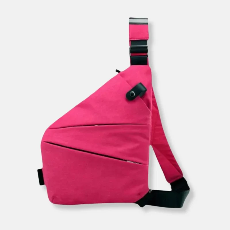 Antidiefstal Schoudertas Crossbody Compacte Reisorganizer Verstelbaar Lichtgewicht Veilig Reizen Dagelijks | Sansoti