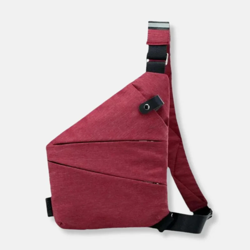Antidiefstal Schoudertas Crossbody Compacte Reisorganizer Verstelbaar Lichtgewicht Veilig Reizen Dagelijks | Sansoti