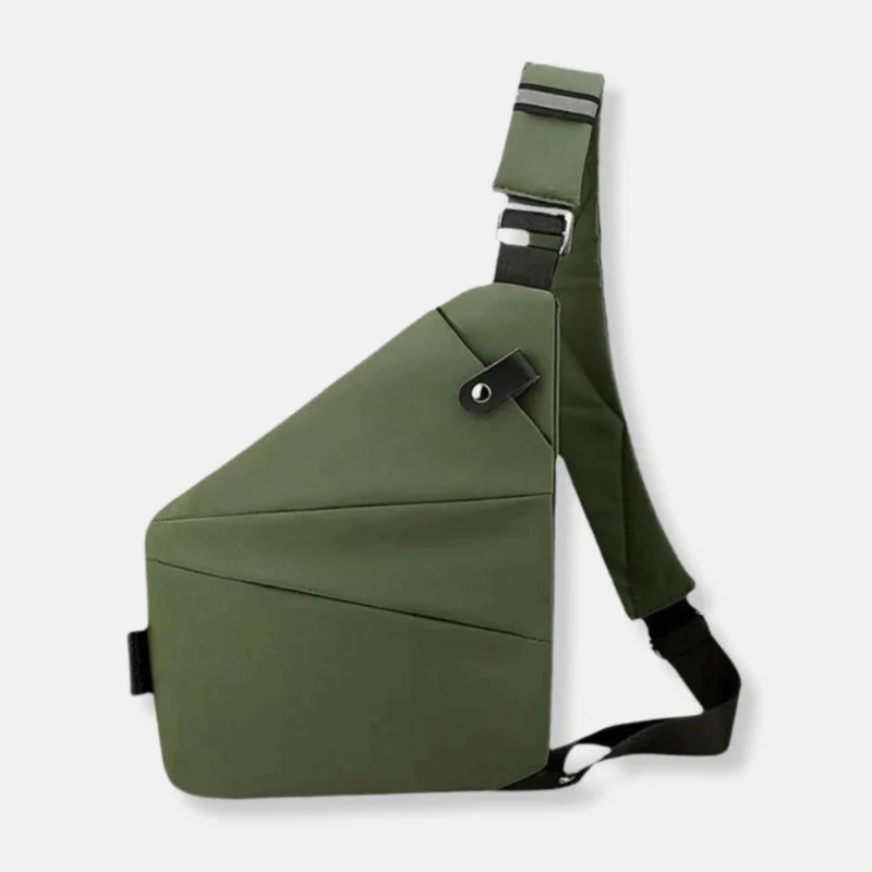 Antidiefstal Schoudertas Crossbody Compacte Reisorganizer Verstelbaar Lichtgewicht Veilig Reizen Dagelijks | Sansoti