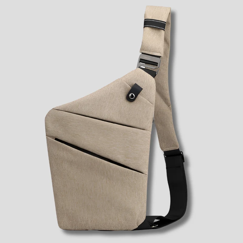 Antidiefstal Schoudertas Crossbody Compacte Reisorganizer Verstelbaar Lichtgewicht Veilig Reizen Dagelijks | Sansoti
