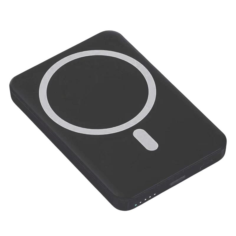 Draadloze Magnetische Powerbank 5000-10000 mAh iPhone Oplaadstation Compact Snel Laden Onderweg Reis | Sansoti
