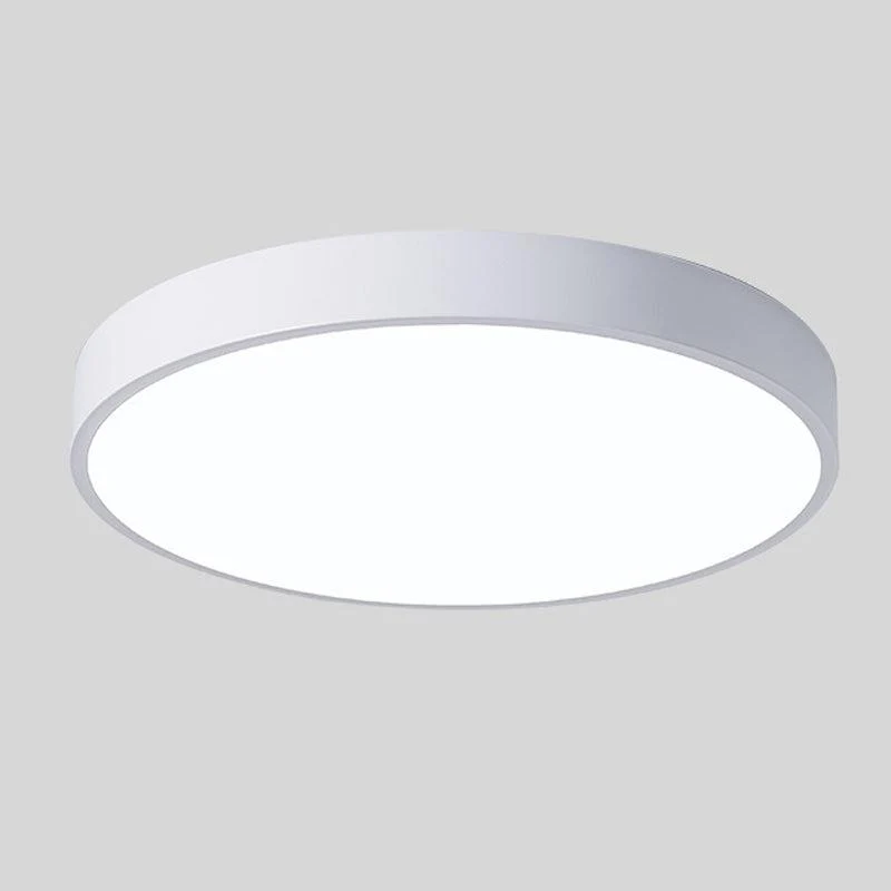 Scandinavische plafondlamp met houtaccent macaron-vorm moderne sfeerverlichting woonkamer slaapkamer | Sansoti