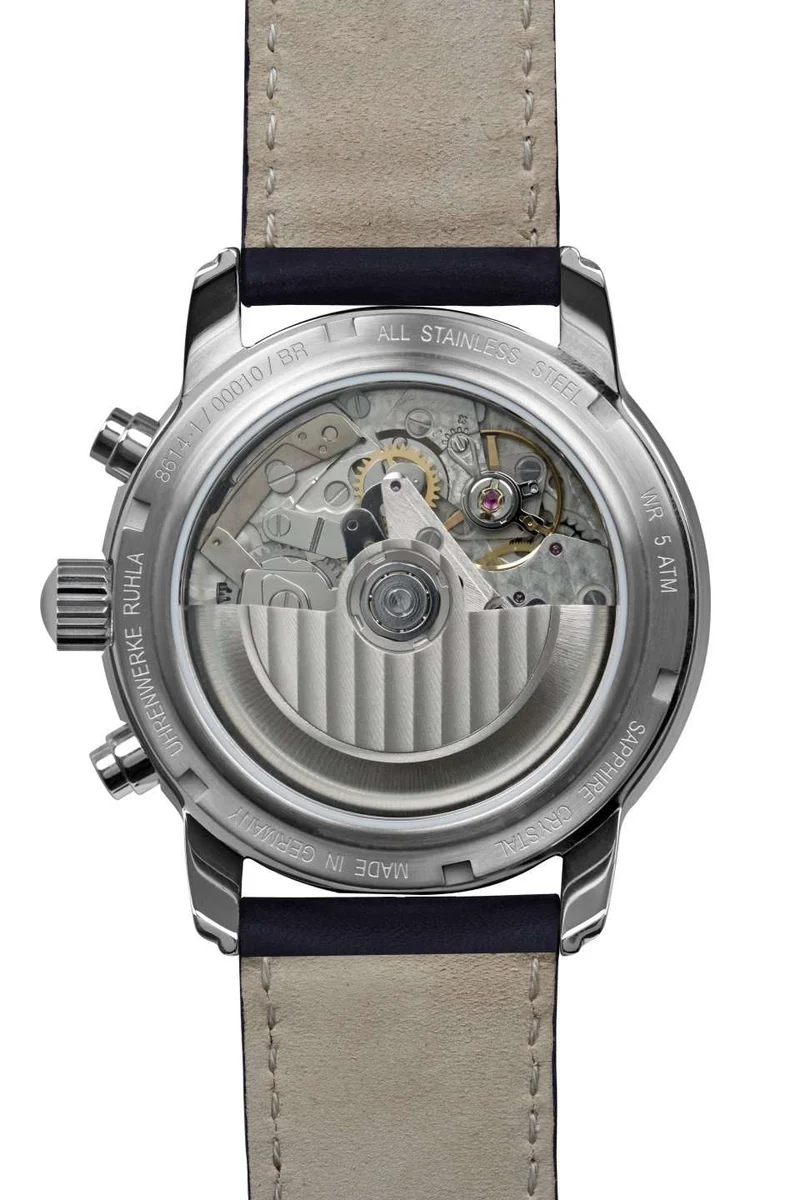 Zeppelin LZ-126 Los Angeles 8614-1 Herren Automatik Chronograph Silber • Sellita SW510 Automatikwerk • Saphirglas